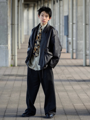 【新品未開封】ユニクロU　ドレープシャツ　ブラック　XLサイズ　UNIQLOU m89259104102_1.jpg?1729028867