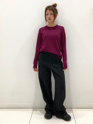 ユニクロ公式 | スムースストレッチコットンクルーネックT/長袖