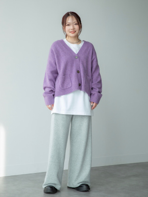 ユニクロ公式 | スウェットワイドパンツ/丈長め