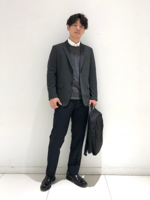 UNIQLO ユニクロ 感動ジャケット 感動パンツ セットアップ ブラック L ユニクロ公式 | 感動ジャケット