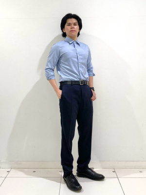 ユニクロ公式 | ストレッチウールスリムフィットパンツ