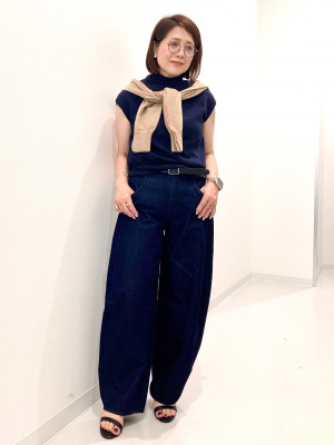 ユニクロ公式 | カシミヤハイネックセーター/ノースリーブ