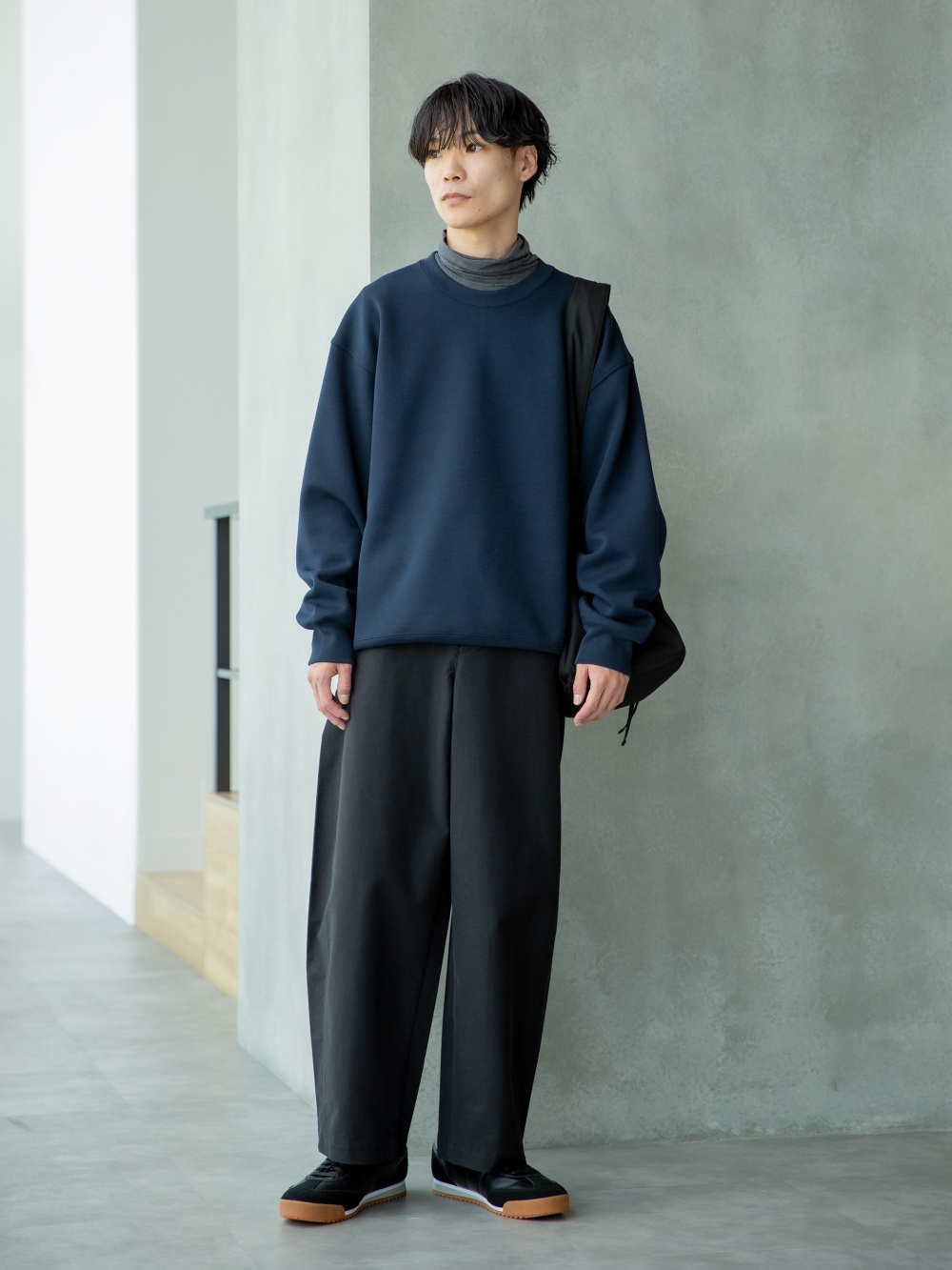 スウェットワイドパンツ、ライトウェイトスタンドブルゾン」の