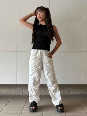 ユニクロ公式 | メッシュクルーネックセーターノースリーブ