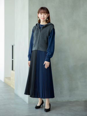 ユニクロ公式 | プリーツロングスカート