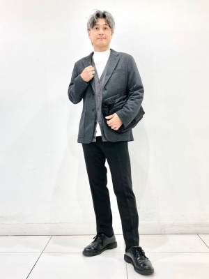 【新品】ユニクロ　XL感動ジャケット・パンツ95×76（2本）黒・コットンライク ユニクロ公式 | 感動ジャケット（コットンライク・袖丈2cm短め