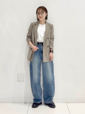 【24 丈短め】ユニクロ UNIQLO バギーカーブジーンズ ユニクロ公式 | バギーカーブジーンズ丈短め