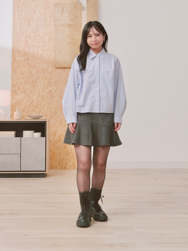 フレアスコート（レディース）の着用コーディネート一覧| ユニクロ公式