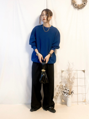 WAAC7点セットです。 ユニクロ公式 | タックワイドストレートパンツ(レディース)