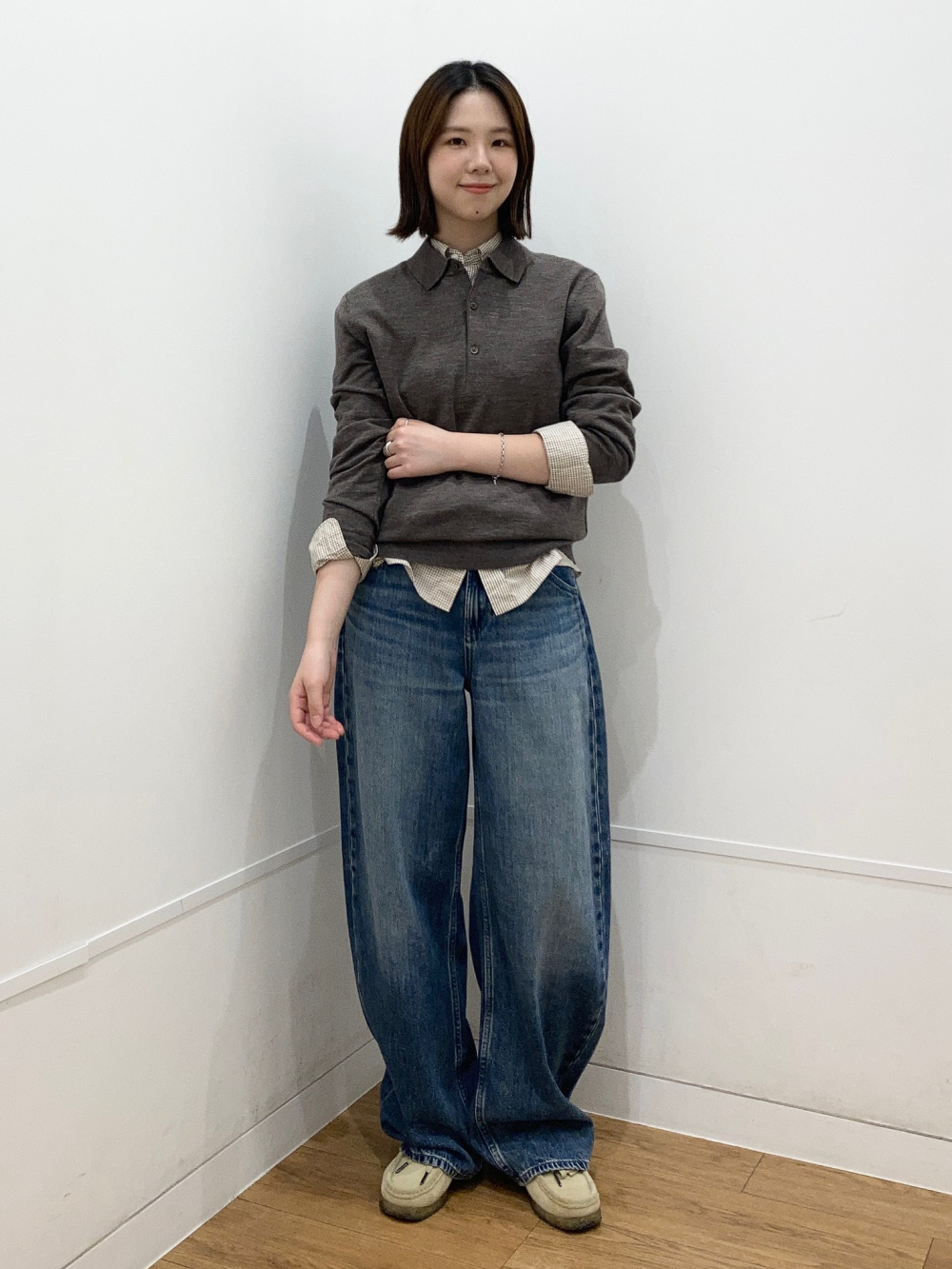虫めがねkunio　UNIQLO メリノニットポロセーター セット XL ユニクロ公式 | メリノニットポロセーター(メンズ)