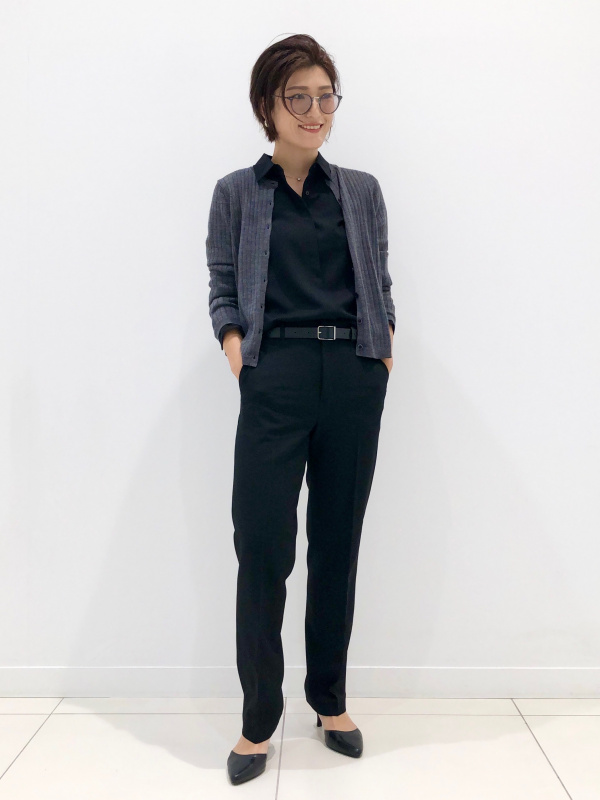 感動ジャケット、感動スリムパンツのコーディネート・着用イメージ