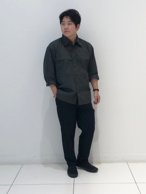 スカルロゴ　スリムフィットパンツ 黒 0000756476_p01_01.jpg