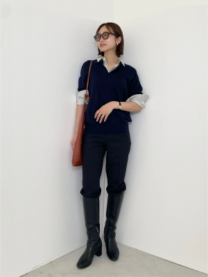今季　新作　試着のみ　感動スリムパンツM　ジャケットL　セットアップ ユニクロ公式 | 感動スリムパンツ