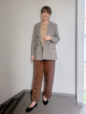 新品⭐️ユニクロ　ダブルジャケット　M UNIQLO - ユニクロ ダブルジャケット グレーの通販 by mami