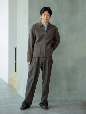 新品未使用 25AW ユニクロC ニットフルジップジャケット ダークグレー S ユニクロ公式 | ニットフルジップジャケット