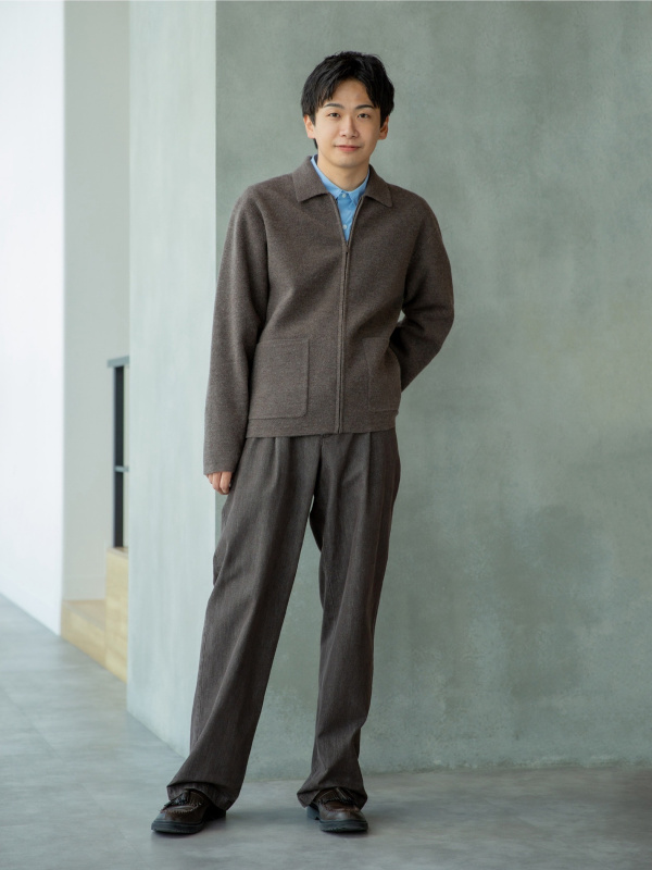 ニットフルジップジャケット（メンズ）の着用コーディネート一覧