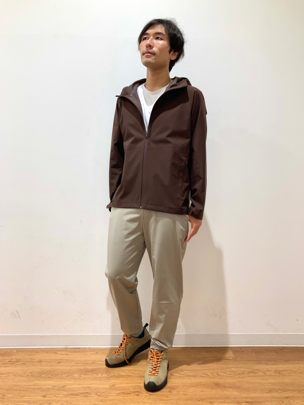 アバクロンビー ウルトラテックパーカ ユニクロ公式 | ブロックテックパーカバイカラー