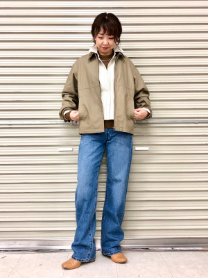 ユニクロ公式 | ジップアップショートブルゾン