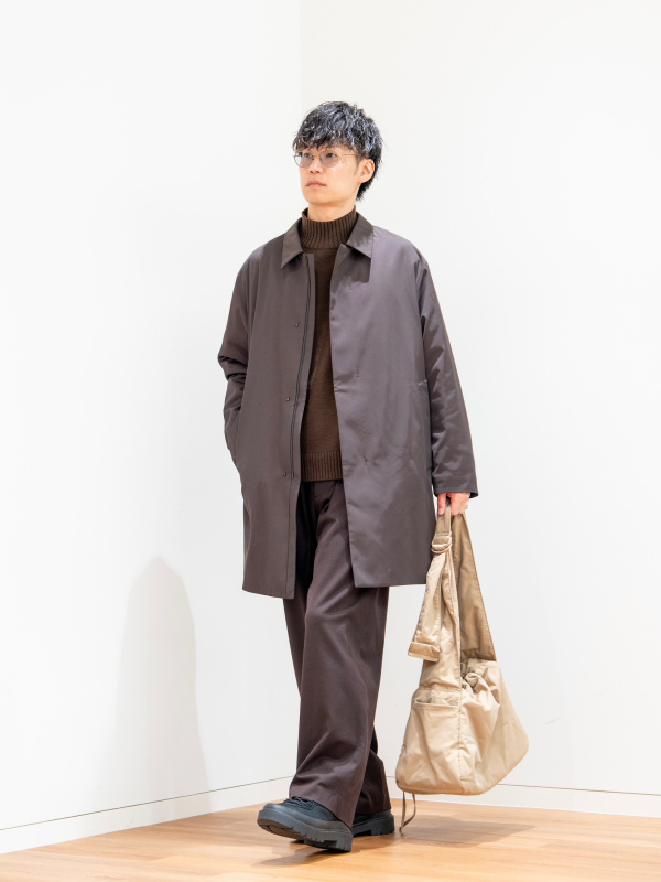 パフテックハーフコート（メンズ）の着用コーディネート一覧| ユニクロ公式