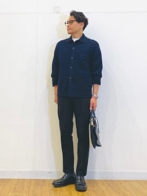 ユニクロ 感動パンツ ウールライク　82×85　Navy　3本 ユニクロ公式 | 感動パンツ