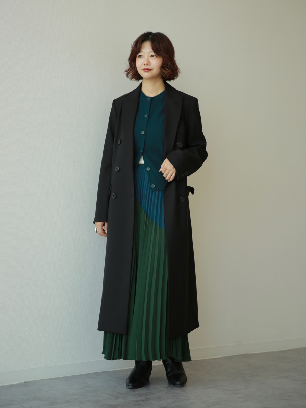 ダブルロングコート（レディース）の着用コーディネート一覧| ユニクロ公式