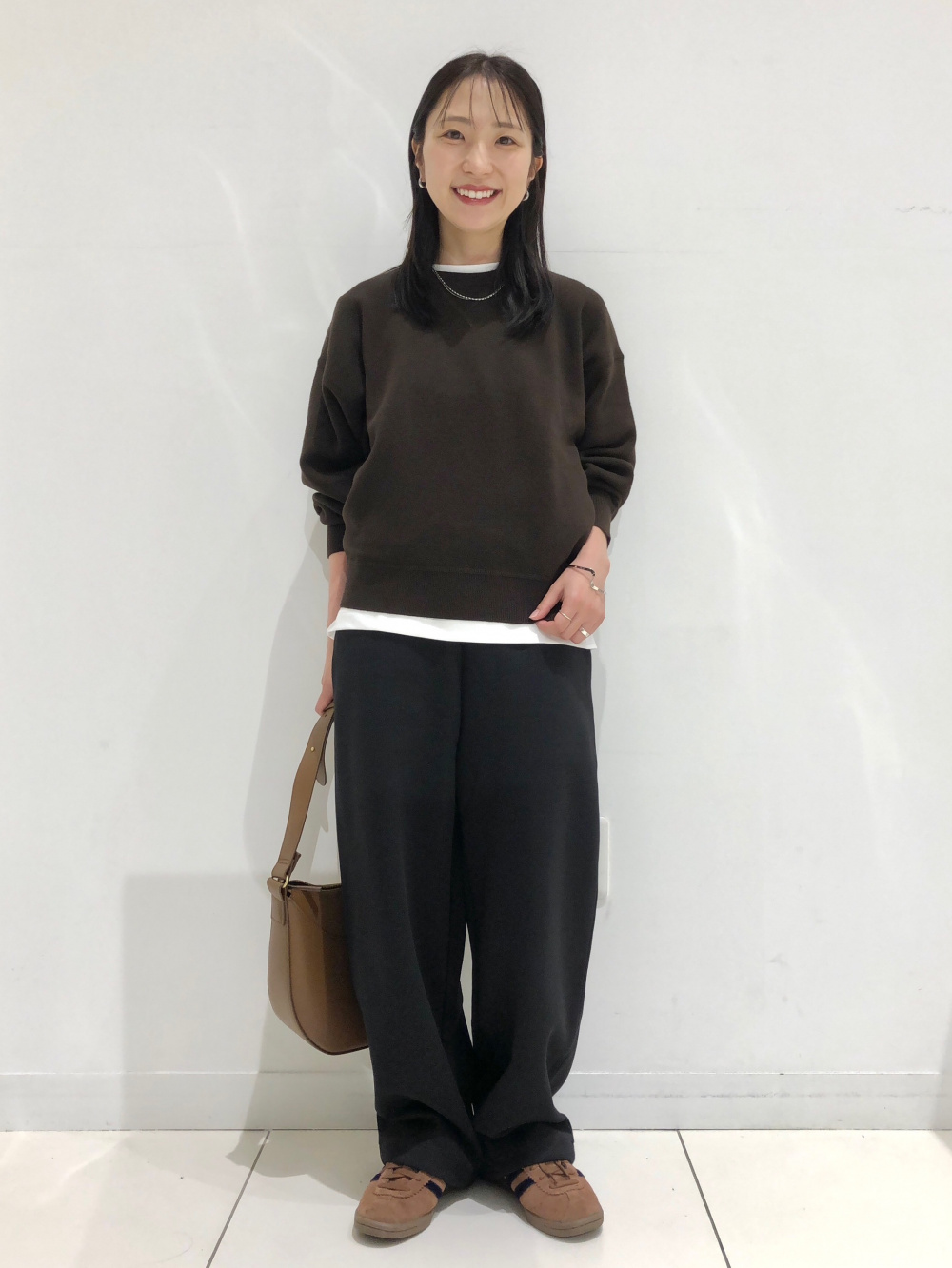 C6603 オーバースウェット×ニットパンツコーデ スウェットコーディネート特集 | k3 online store