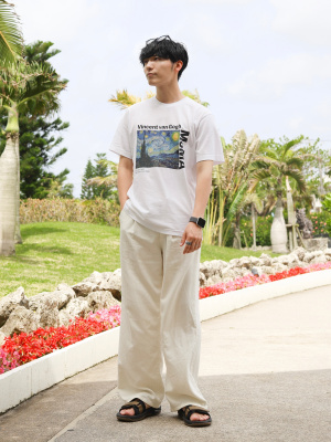 ユニクロ公式 | ドレープデニムタックパンツ