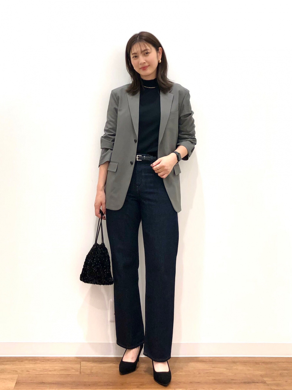 ユニクロスーツセット【感動スリムパンツ&感動ジャケット&レーヨンブラウス】 ユニクロスーツセット【感動スリムパンツ&感動ジャケット