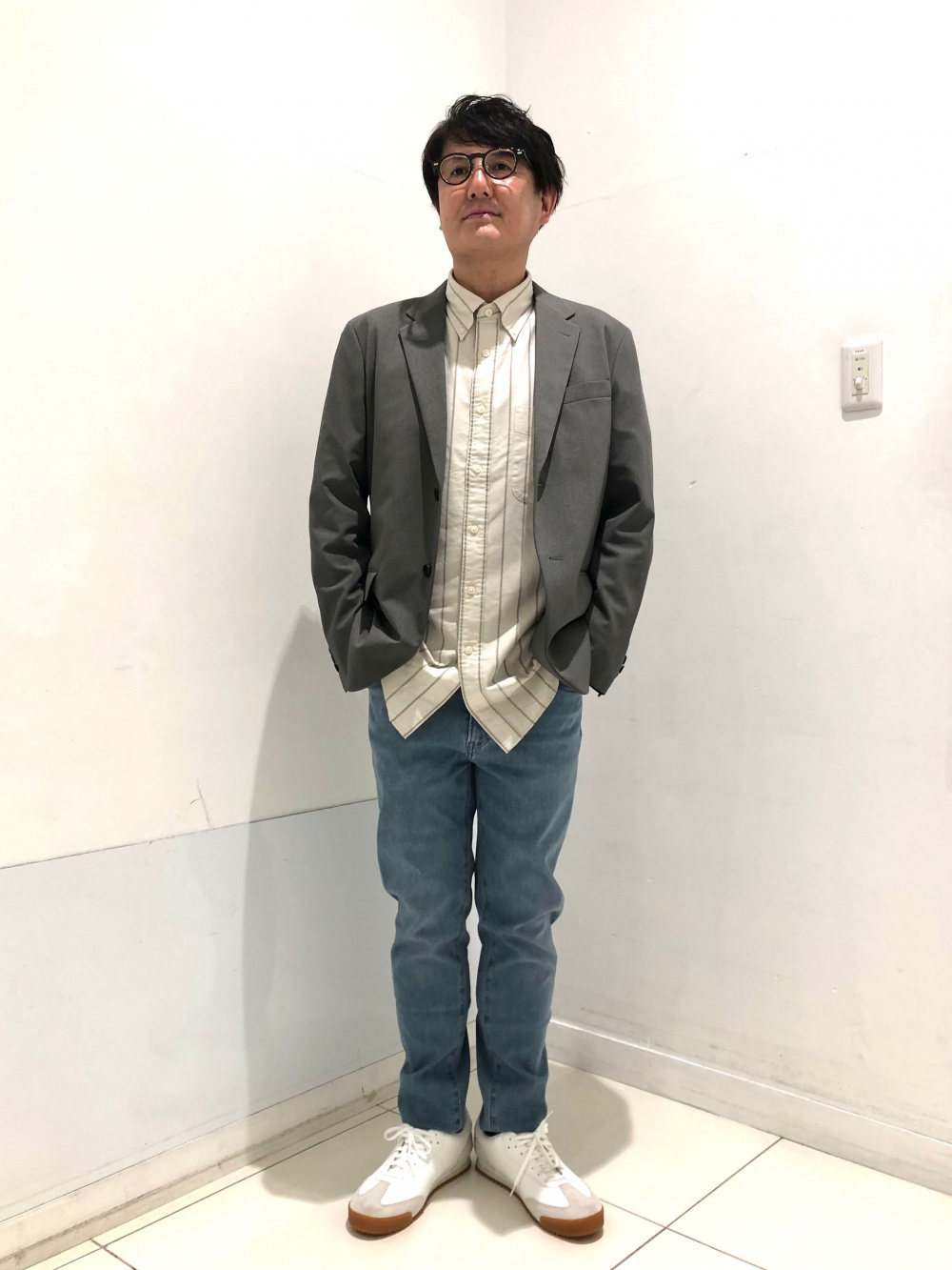 感動ジャケット、感動タックパンツ/アダム・スコット選手モデル」の