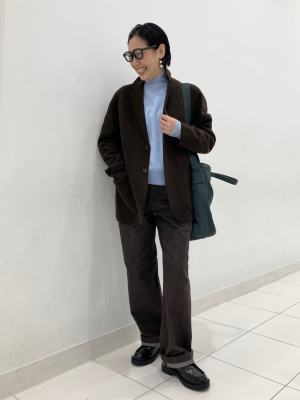 ユニクロ公式 | タックストレートパンツ／デニム