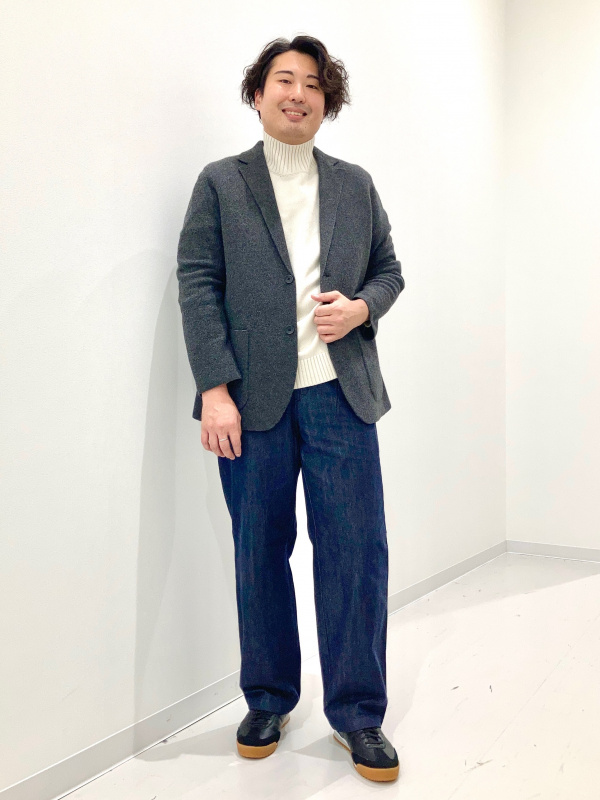 タックストレートパンツ／デニム（メンズ）の着用コーディネート一覧 