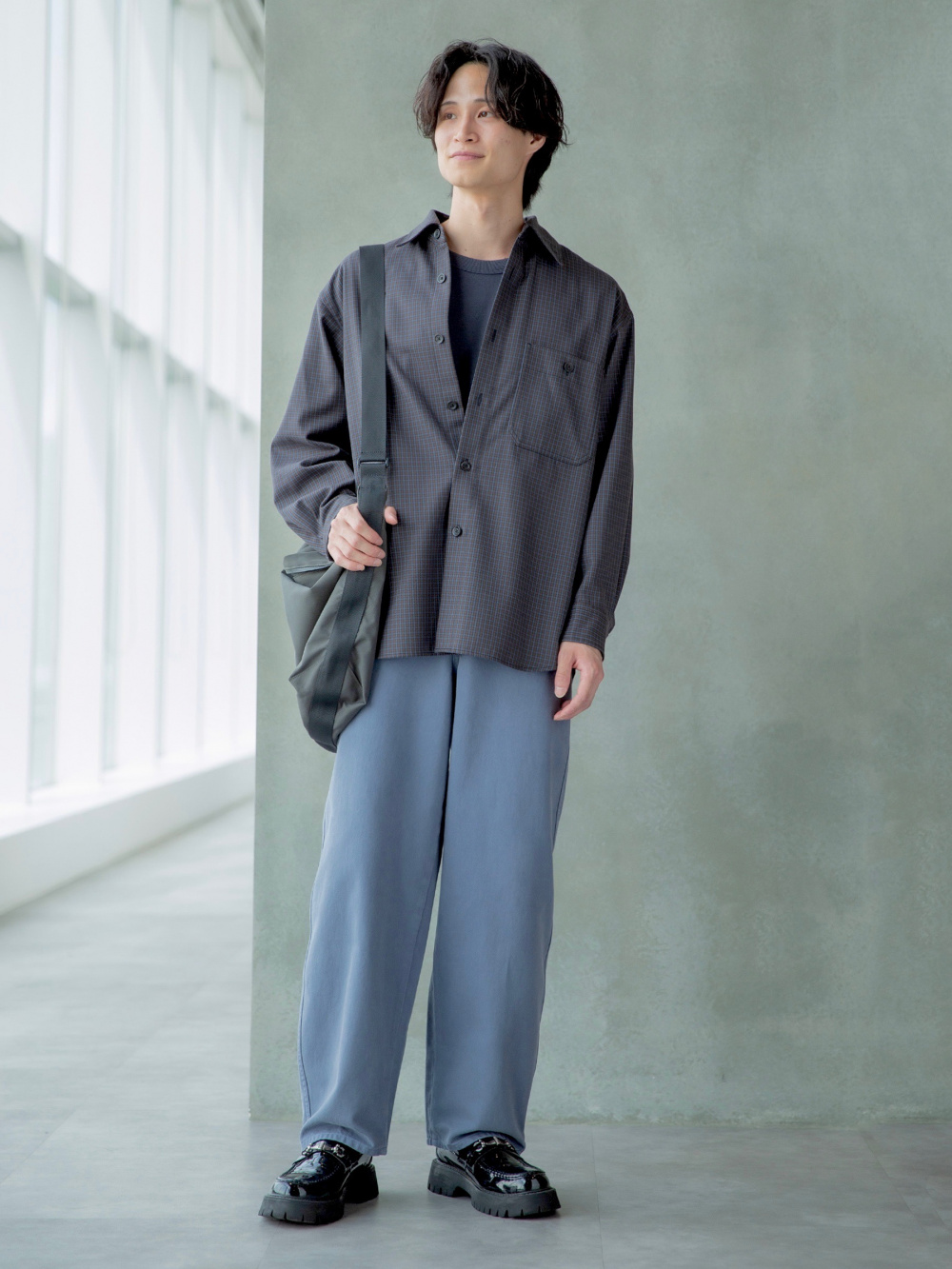 黒 M オーバーサイズカラーデニムジャケット ユニクロ公式 | オーバーサイズカラーデニムジャケット