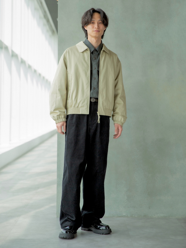 UNIQLO パフテックショートブルゾン M オリーブ ユニクロU 在庫復活
