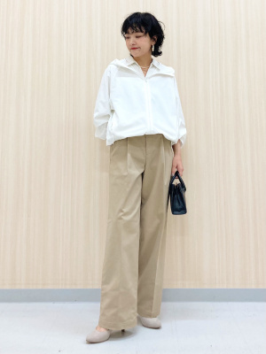 ユニクロ公式 | レーヨンスキッパーブラウス/ストライプ/7分袖