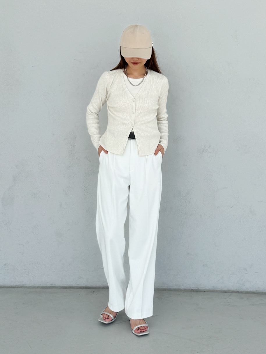 UNIQLO C 感動ジャケット 感動タックパンツ セットアップ ホワイト