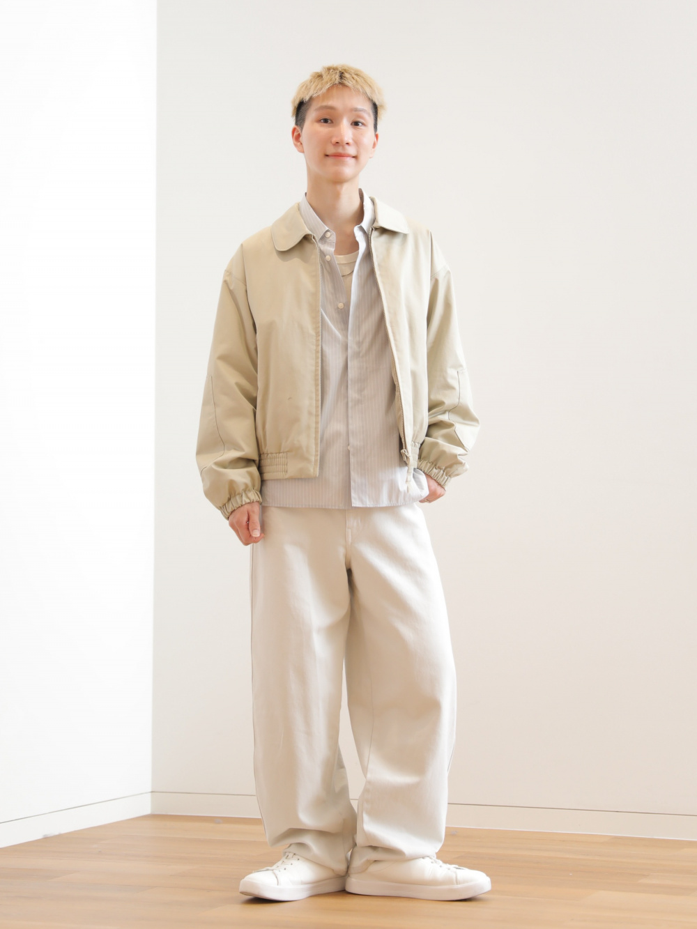 UNIQLO U パフテックショートブルゾン　Lサイズ ユニクロ公式 | パフテックショートブルゾン