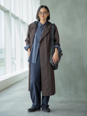 ユニクロ公式 | ステンカラーロングコート