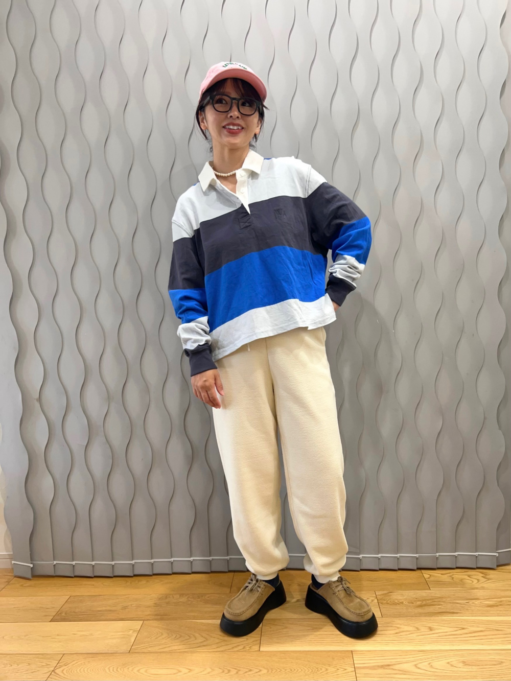 【新品未使用】ボクシーラガーポロシャツ ユニクロ公式 | ボクシーラガーポロシャツ