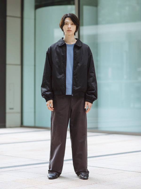 ユニクロU　パフテックショートブルゾン ブラック　L　タグ付き　新品未使用 UNIQLO U パフテックショートブルゾン ブラック L UNIQLO - ユニクロ