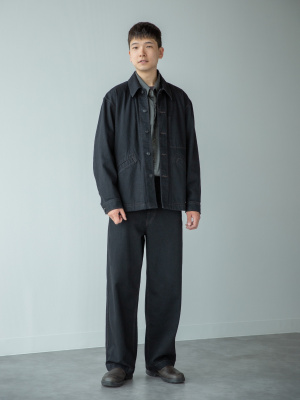 【新品】UNIQLO U オーバーサイズカラーデニムジャケット　XXL ユニクロ公式 | オーバーサイズカラーデニムジャケット