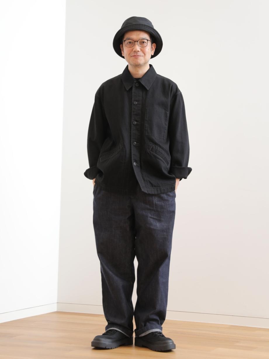 UNIQLO オーバーサイズカラーデニムジャケット S ブラック ユニクロ ユニクロ公式 | オーバーサイズカラーデニムジャケット