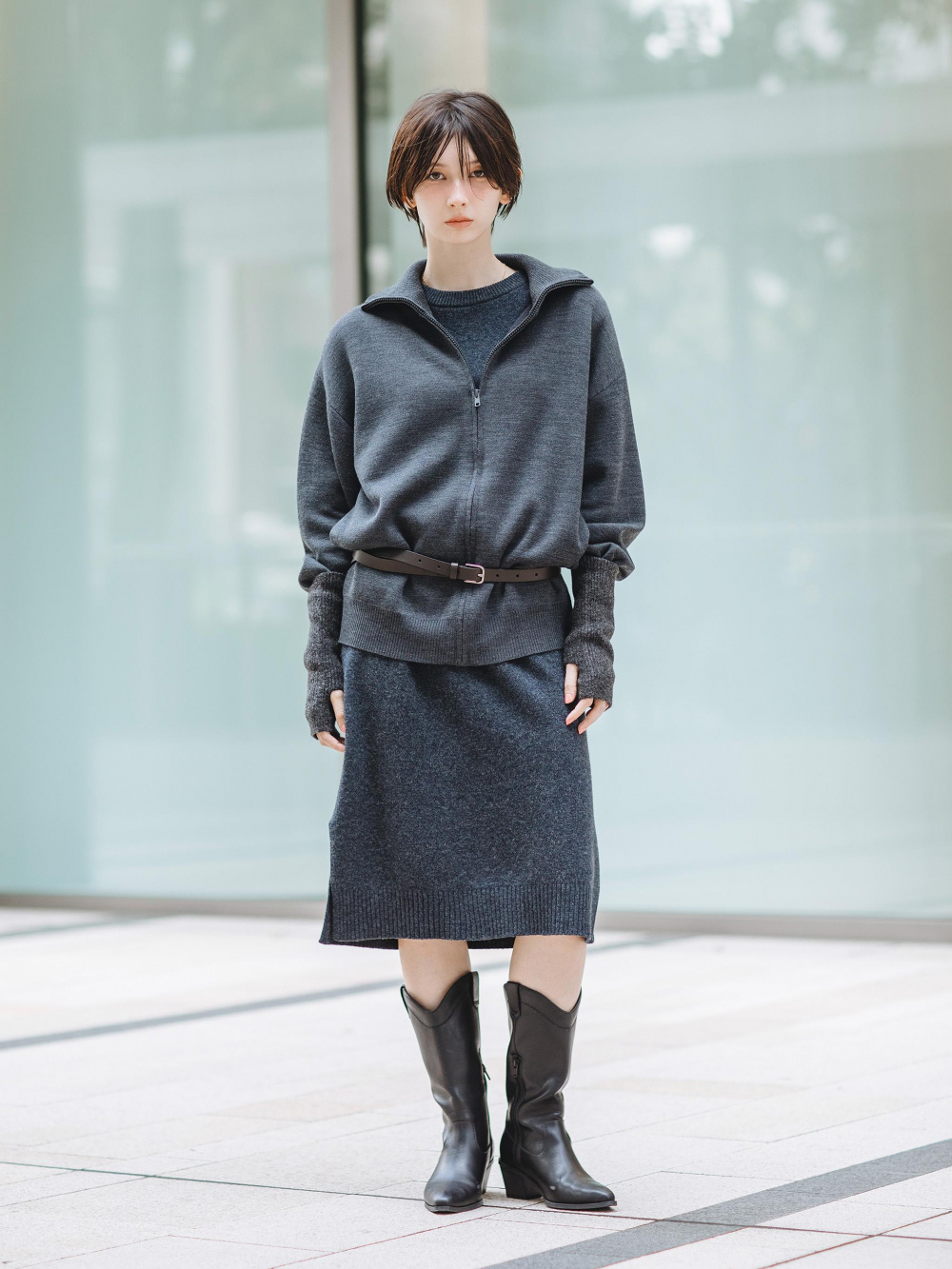 センソユニコ芽風のワンピース 美品 センソユニコ 芽風 ワンピース⑥