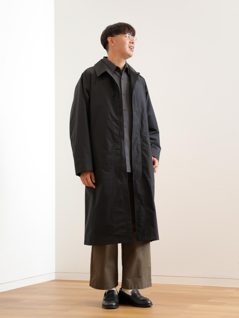 journal standard luxe ワークツイル ステンカラーコート JOURNAL STANDARD LUXE（ジャーナルスタンダード ラックス）の