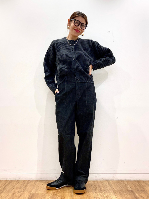 タックストレートパンツ／デニム（メンズ）の着用コーディネート一覧