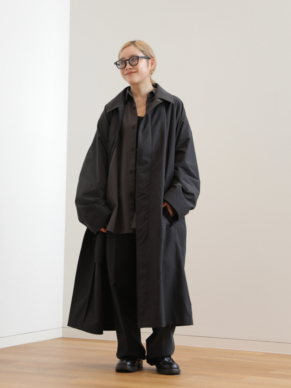 journal standard luxe ワークツイルステンカラーコート JOURNAL STANDARD LUXE（ジャーナルスタンダード ラックス）の