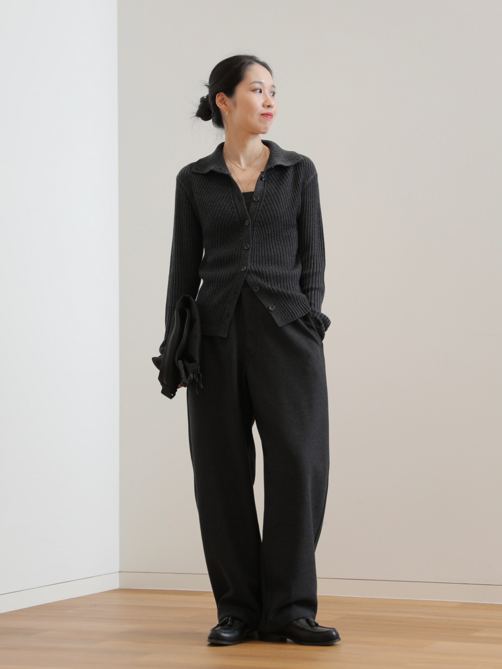 ダブルフェイスフルジップジャケット　BLACK UNIQLOU Men's Double-Faced Zip-Up Jacket | UNIQLO IT