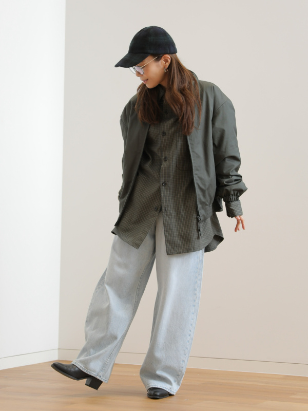 パフテックショートブルゾン」の着用コーディネート| ユニクロ公式