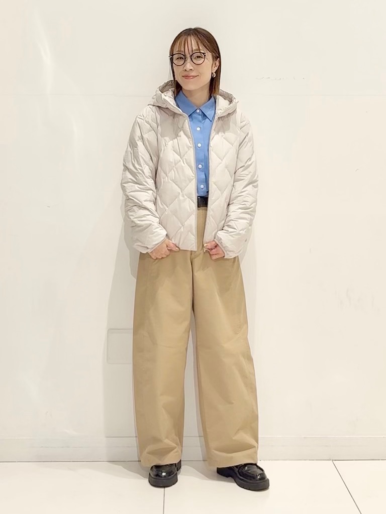 ボクシーラガーポロシャツ、オックスフォードシャツ」の着用