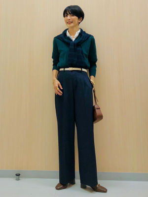 Aさん専用 ユニクロ公式 | レーヨンスキッパーブラウス/7分袖