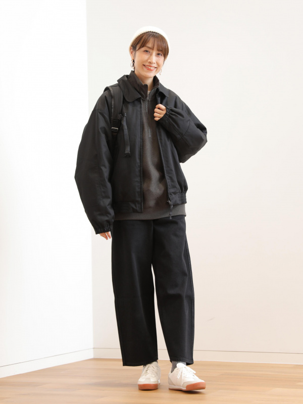 パフテックショートブルゾン」の着用コーディネート| ユニクロ公式